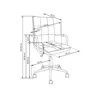 Fotel biurowy GONZO IV szary*Halmar Outlet