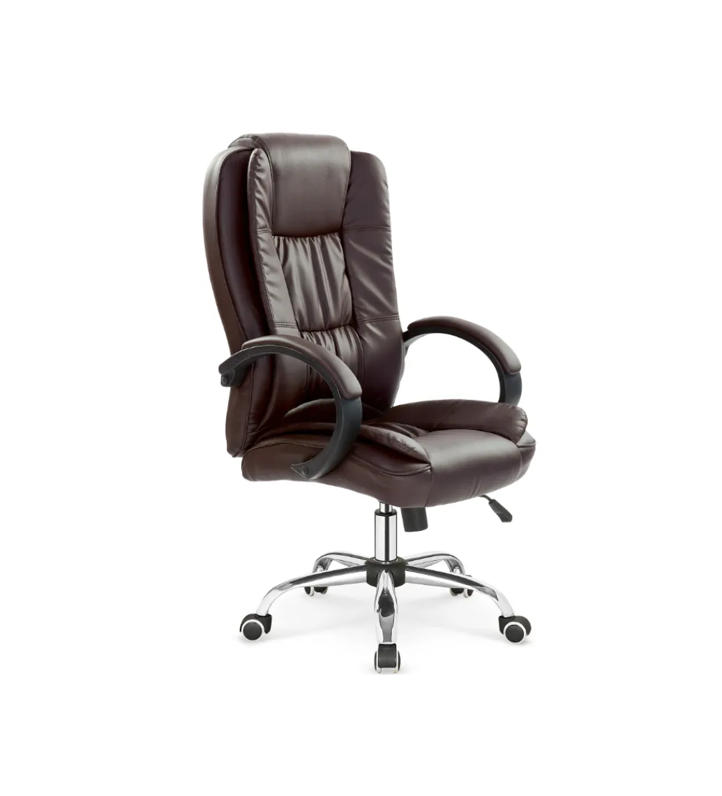 Fotel biurowy RELAX brązowy*Halmar New