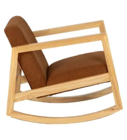 Fotel bujany AKKO 72 cm drewno kauczuk*Zona-Design