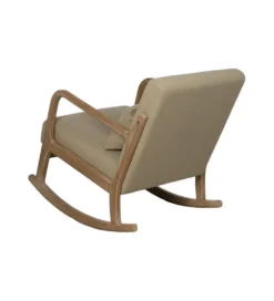 Fotel bujany GLIDIER 80 cm naturalny beżowy*Zona-Design Online