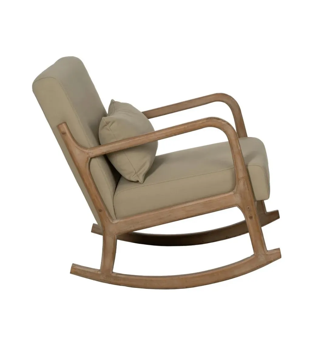 Fotel bujany GLIDIER 80 cm naturalny beżowy*Zona-Design Online