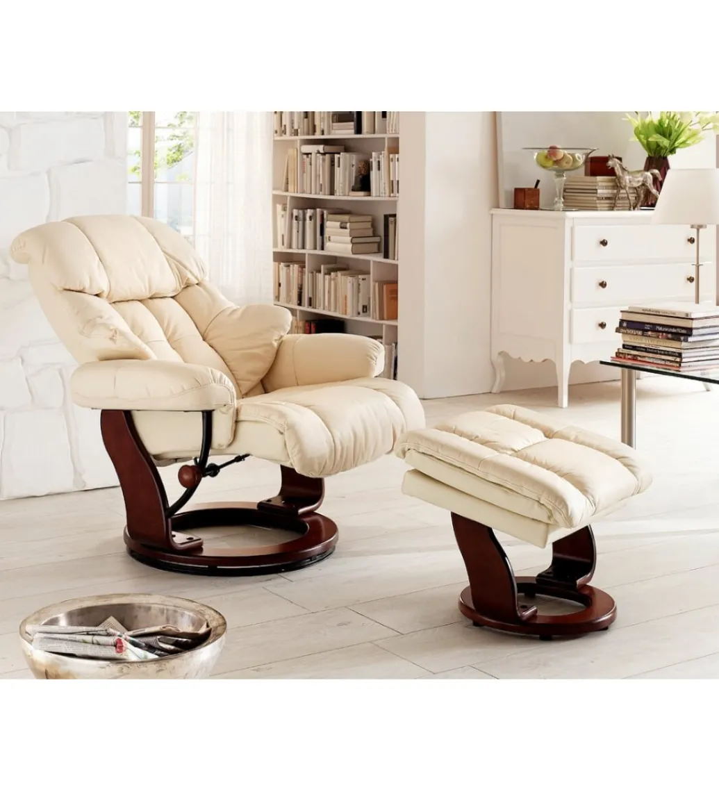 Fotel CALGARY kremowy*MCA Outlet
