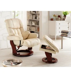 Fotel CALGARY kremowy*MCA Outlet