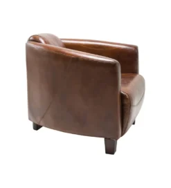 Fotel CIGAR LOUNGE skórzany brązowy*KARE Clearance