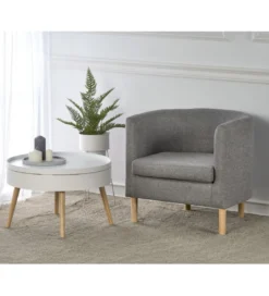 Fotel CLUBBY szary*Halmar Outlet