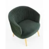 Fotel CROWN ciemnozielony*Halmar Discount