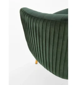Fotel CROWN ciemnozielony*Halmar Discount