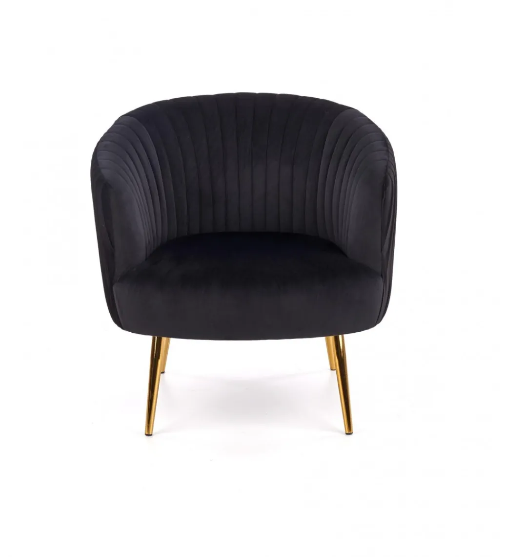 Fotel CROWN czarny*Halmar Outlet