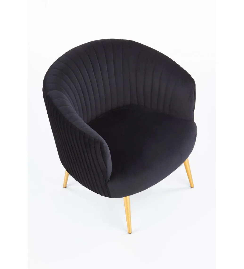 Fotel CROWN czarny*Halmar Outlet