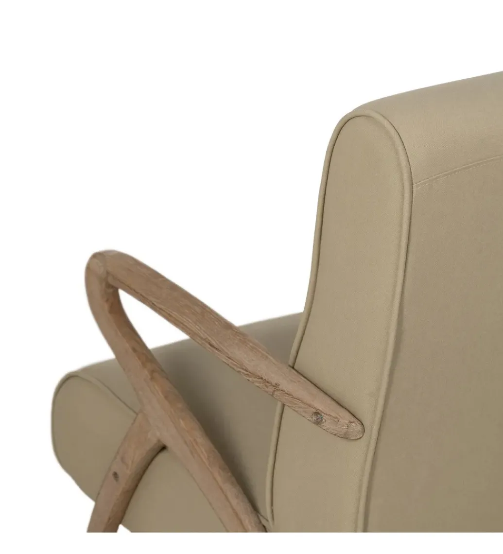 Fotel DEMICERO 85 cm beżowy*Zona-Design Sale