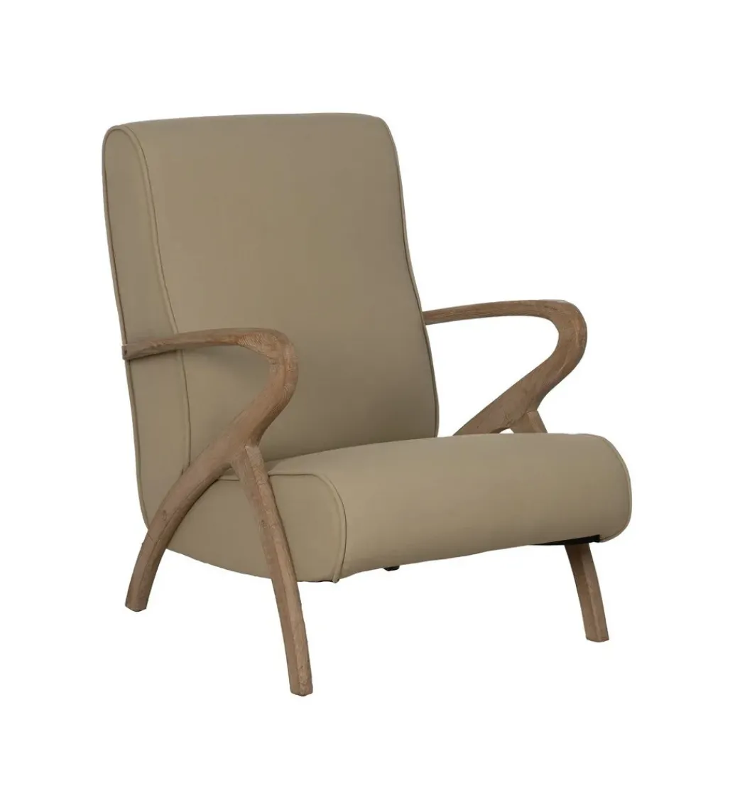 Fotel DEMICERO 85 cm beżowy*Zona-Design Sale
