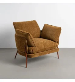Fotel DEREKU 95 cm jasnobrązowy*Zona-Design Online