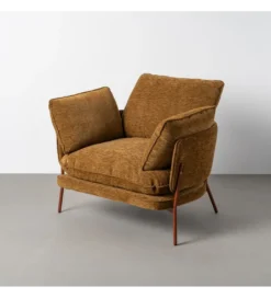 Fotel DEREKU 95 cm jasnobrązowy*Zona-Design Online