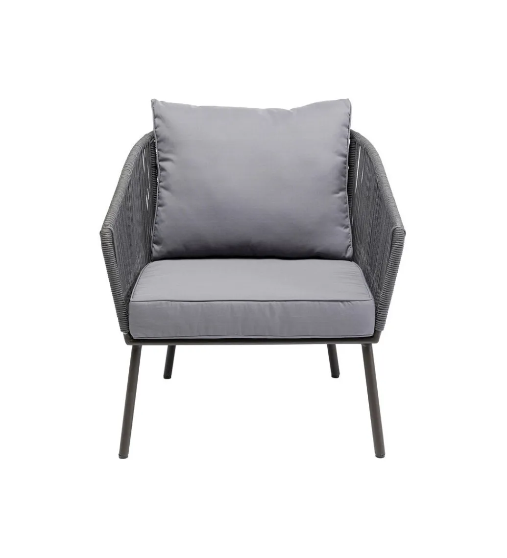 Fotel ELBA 84 cm szary*KARE Online