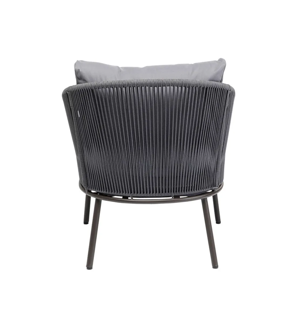 Fotel ELBA 84 cm szary*KARE Online