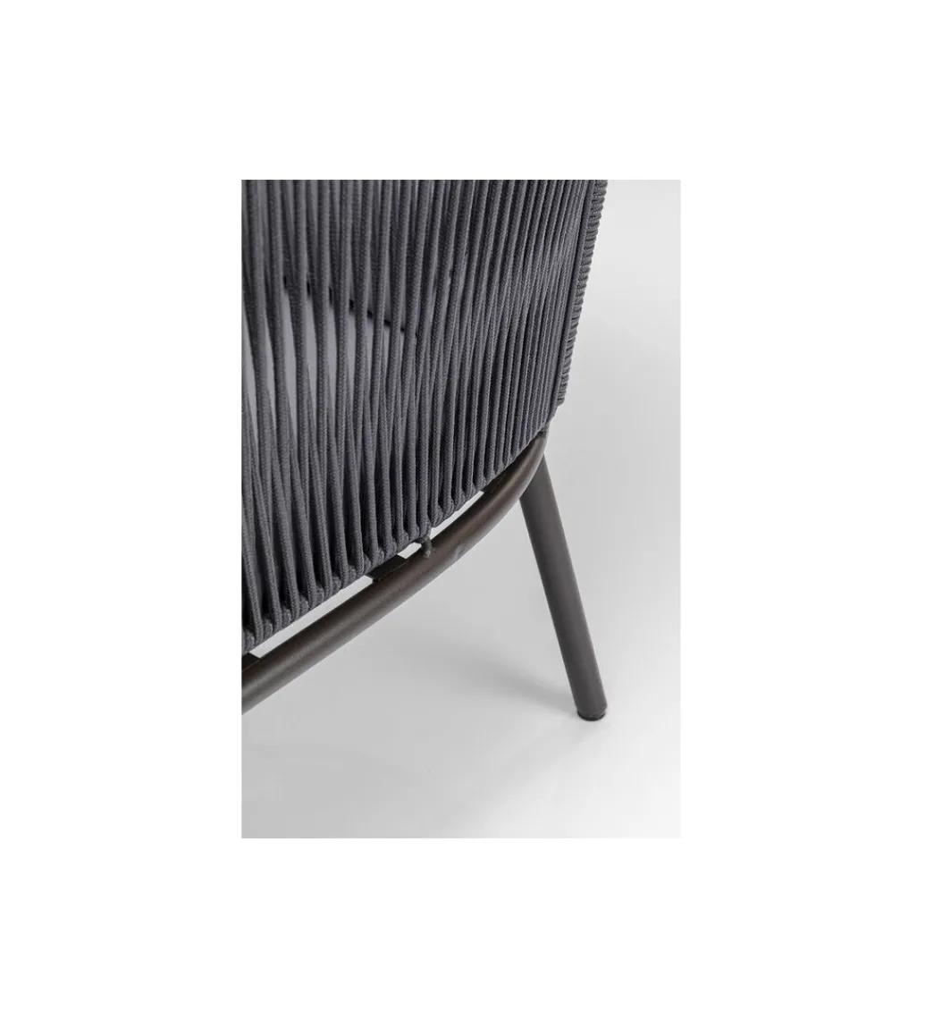 Fotel ELBA 84 cm szary*KARE Online