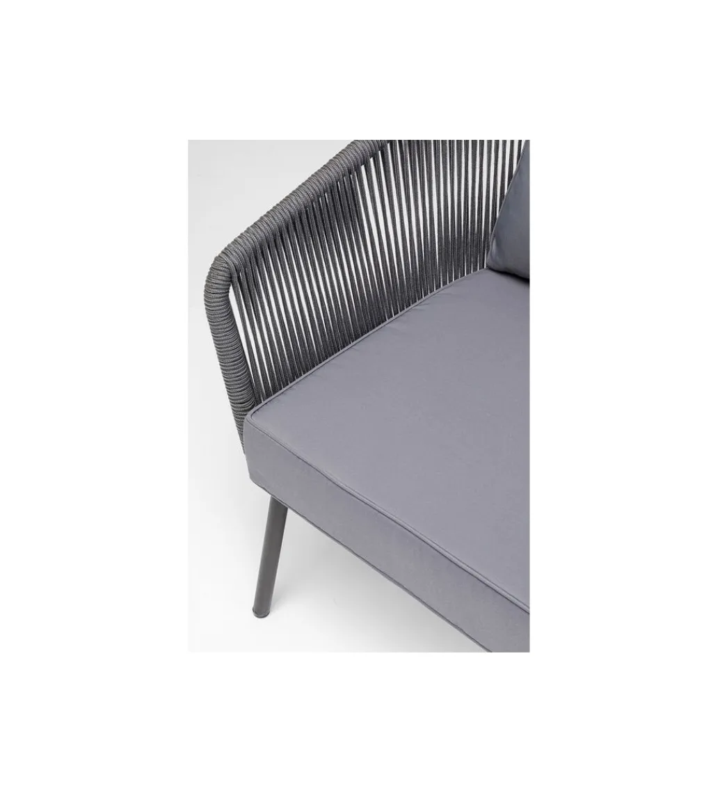 Fotel ELBA 84 cm szary*KARE Online