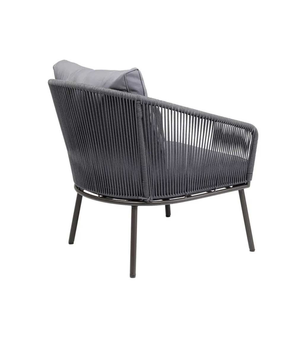 Fotel ELBA 84 cm szary*KARE Online