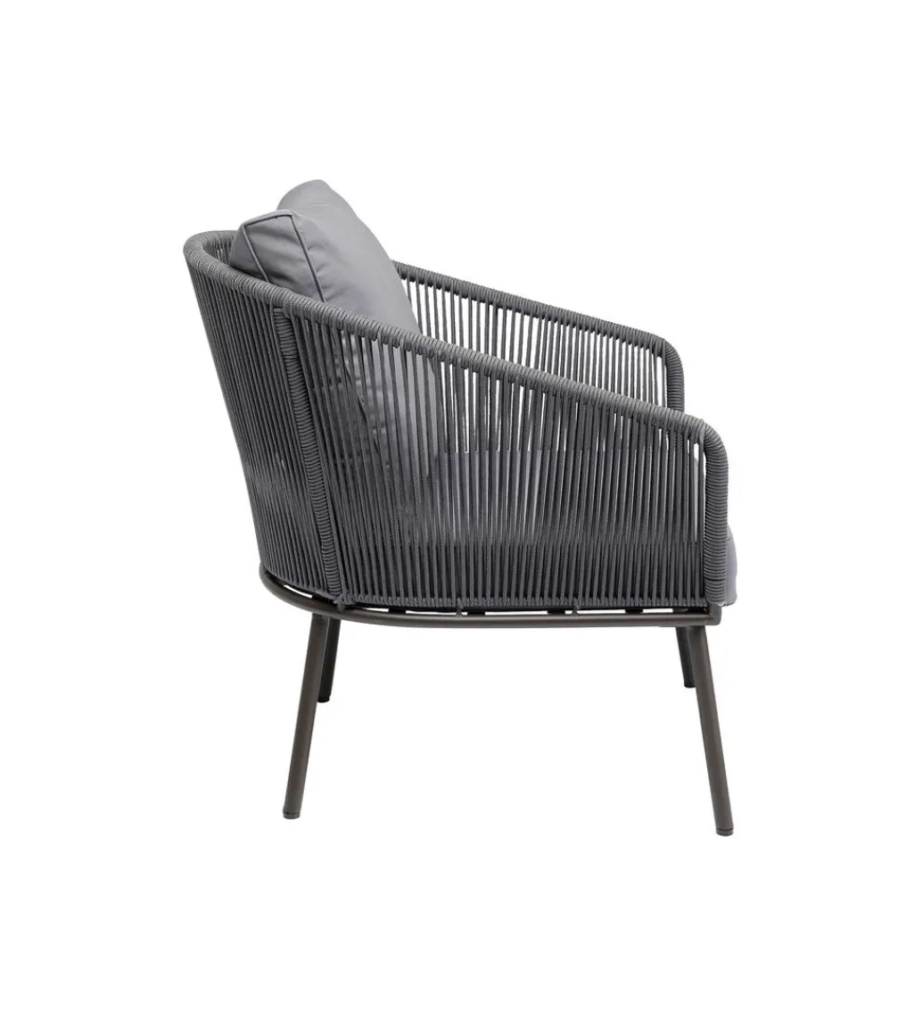 Fotel ELBA 84 cm szary*KARE Online