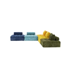 Fotel ELEMENT PORTOFINO 106 cm ciemnozielony*KARE New