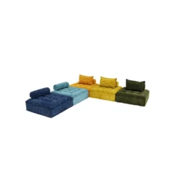 Fotel ELEMENT PORTOFINO 106 cm ciemnozielony*KARE New
