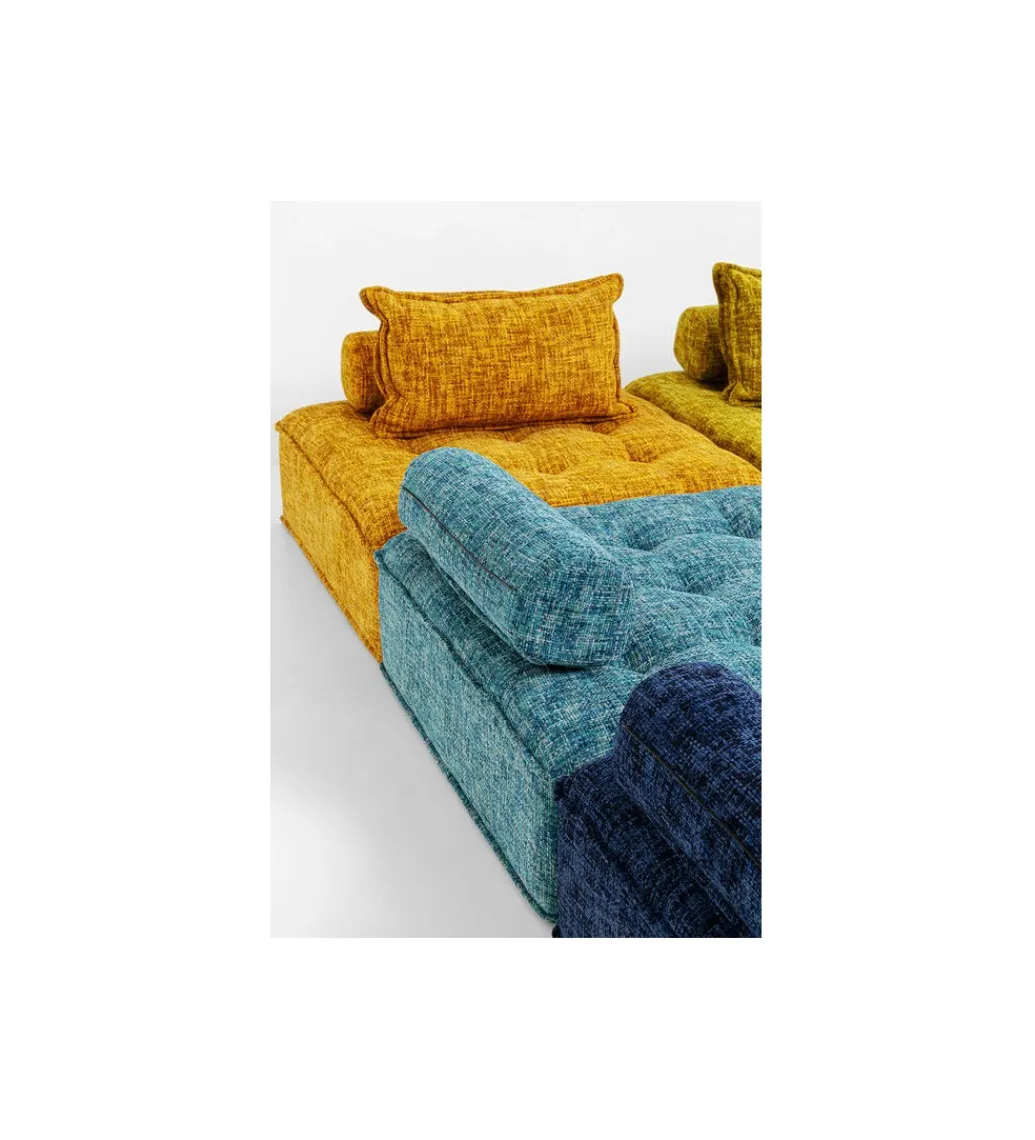 Fotel ELEMENT PORTOFINO 106 cm ciemnozielony*KARE New