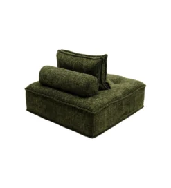 Fotel ELEMENT PORTOFINO 106 cm ciemnozielony*KARE New