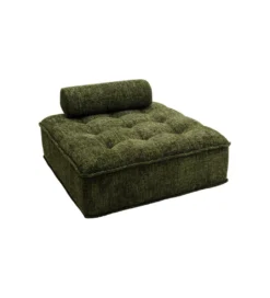Fotel ELEMENT PORTOFINO 106 cm ciemnozielony*KARE New