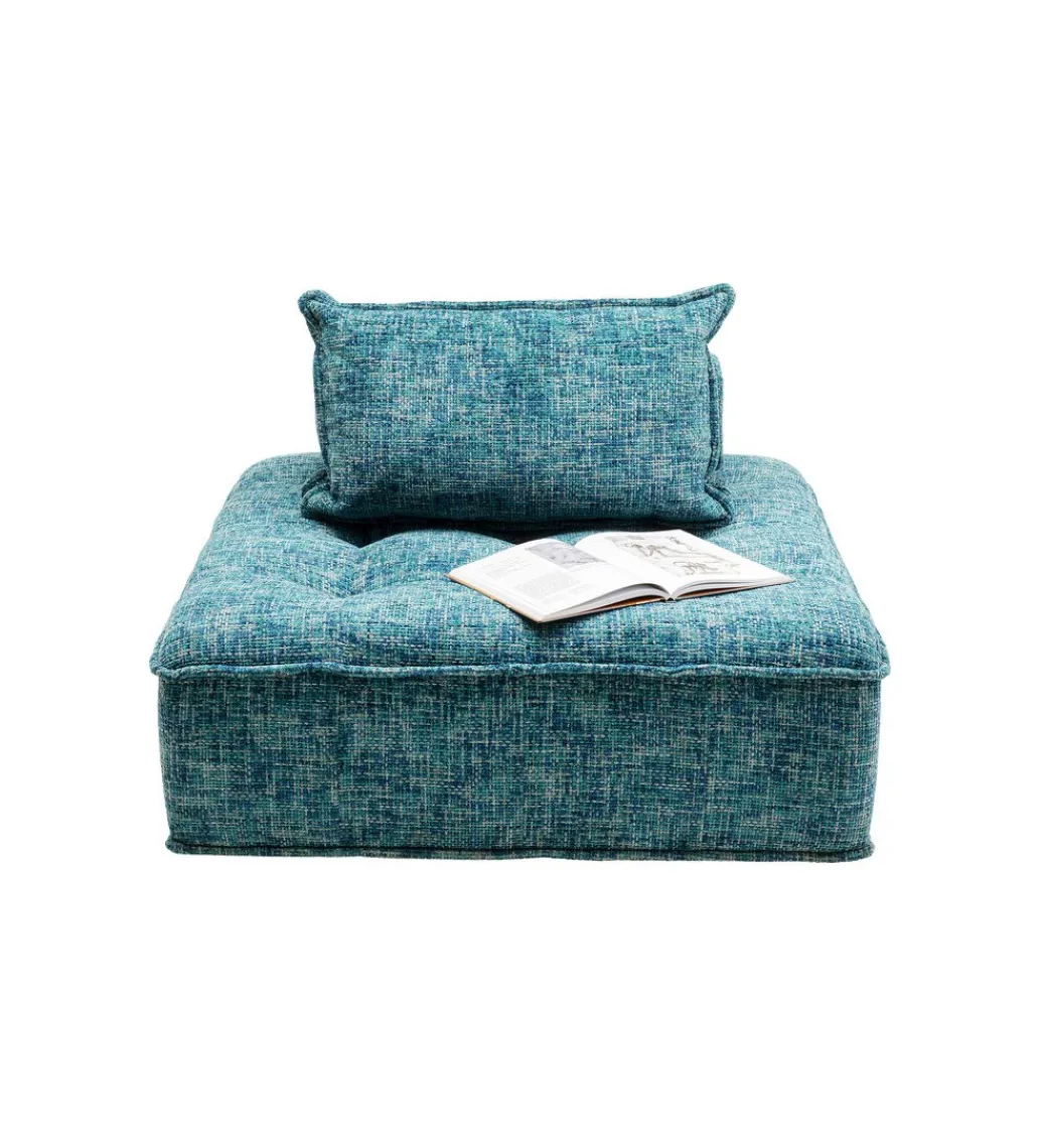 Fotel ELEMENT PORTOFINO 106 cm jasnoniebieski*KARE Clearance