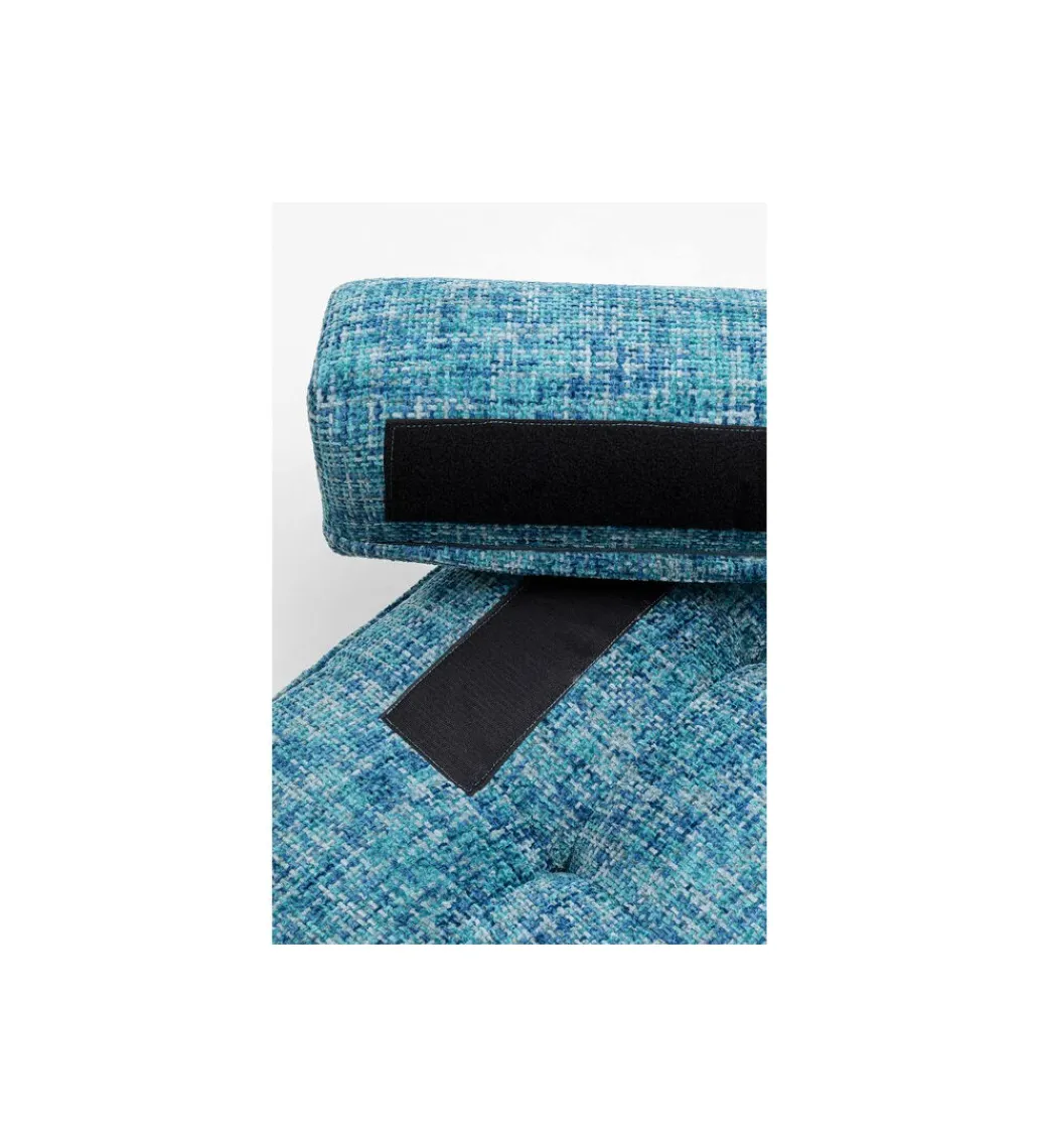 Fotel ELEMENT PORTOFINO 106 cm jasnoniebieski*KARE Clearance