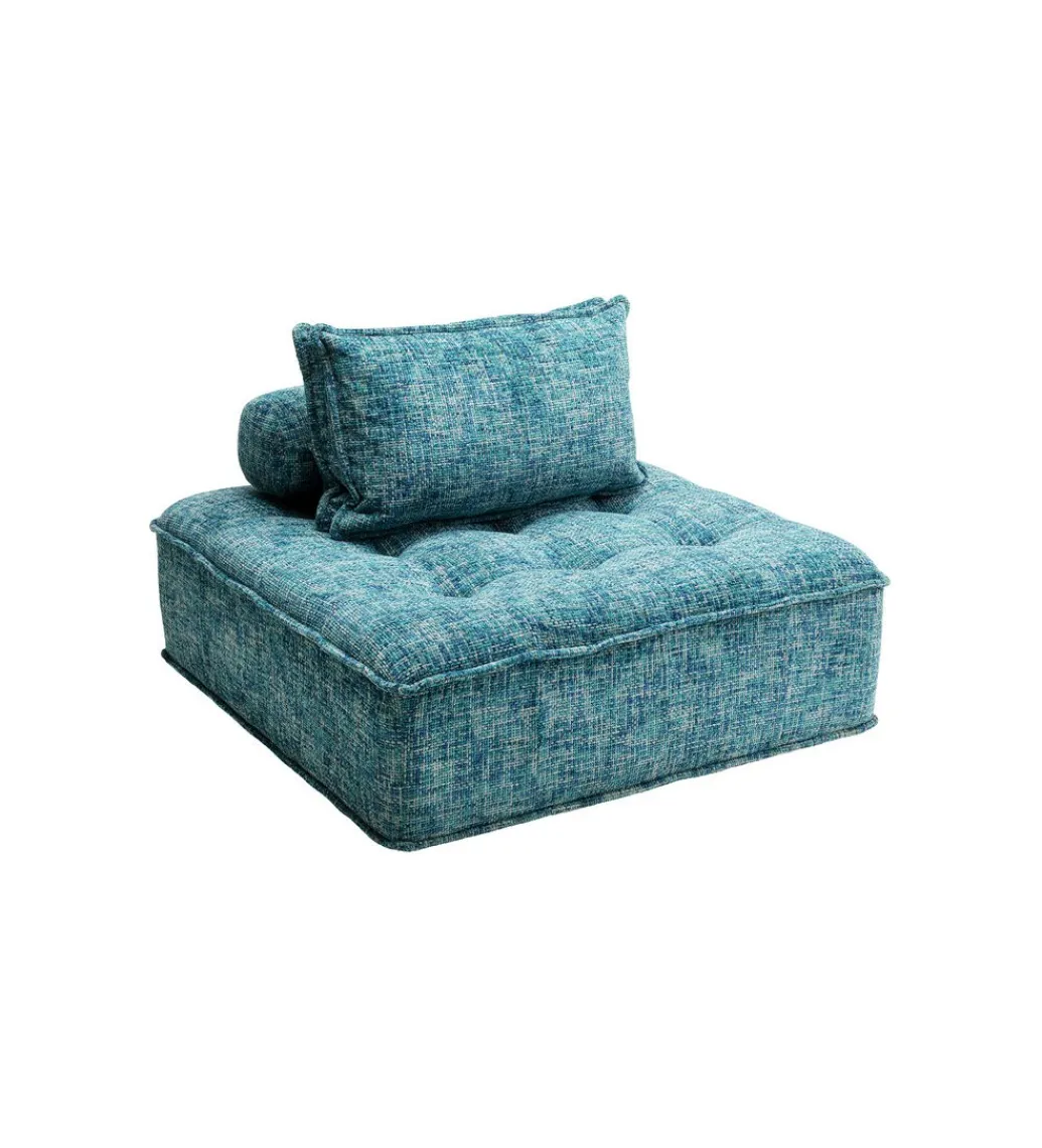 Fotel ELEMENT PORTOFINO 106 cm jasnoniebieski*KARE Clearance
