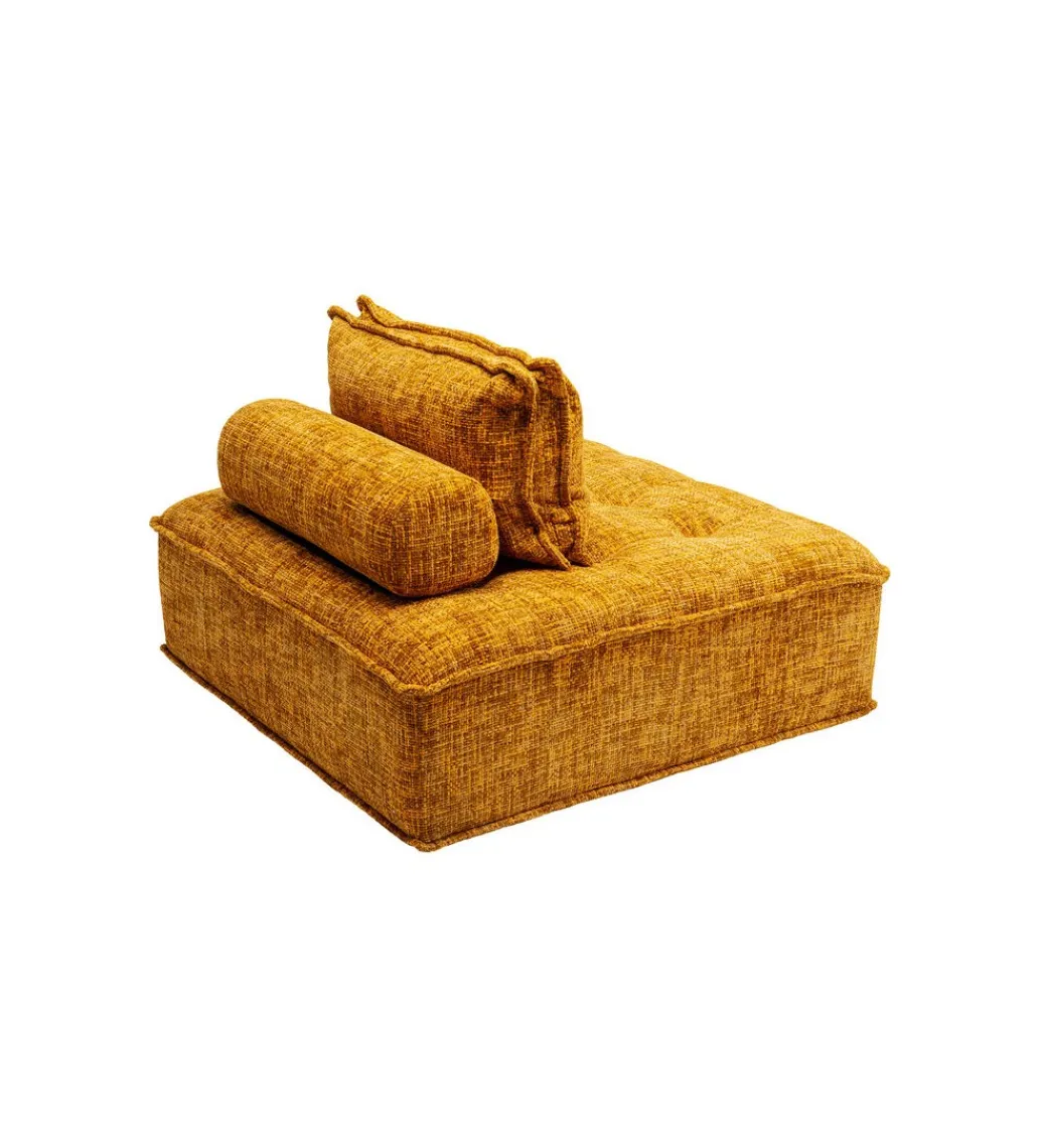 Fotel ELEMENT PORTOFINO 106 cm pomarańczowy*KARE Online