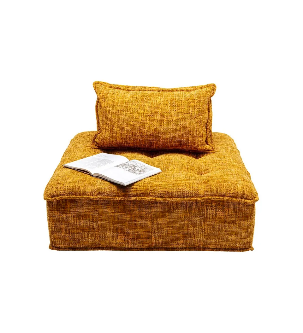 Fotel ELEMENT PORTOFINO 106 cm pomarańczowy*KARE Online