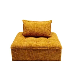 Fotel ELEMENT PORTOFINO 106 cm pomarańczowy*KARE Online