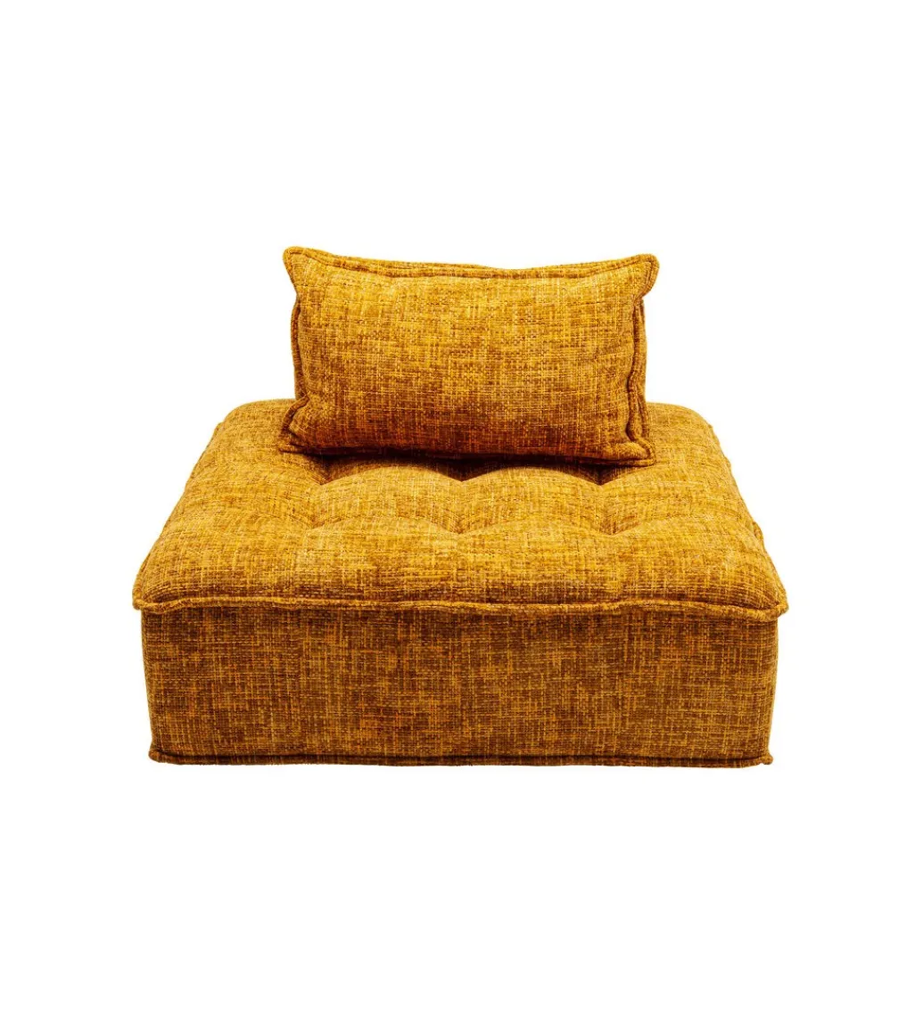 Fotel ELEMENT PORTOFINO 106 cm pomarańczowy*KARE Online