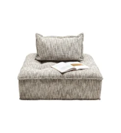 Fotel ELEMENT PORTOFINO 106 cm szary*KARE Best