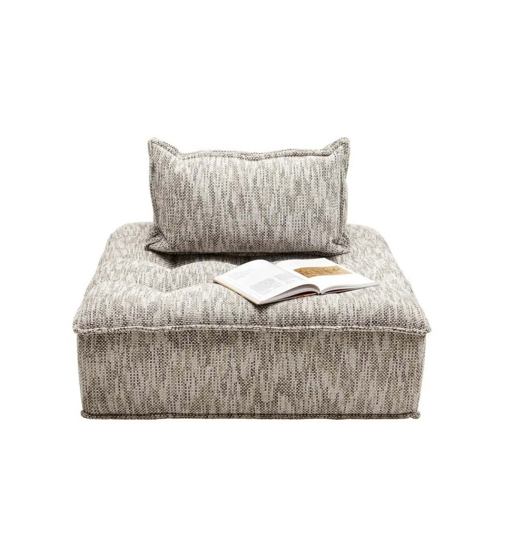 Fotel ELEMENT PORTOFINO 106 cm szary*KARE Best