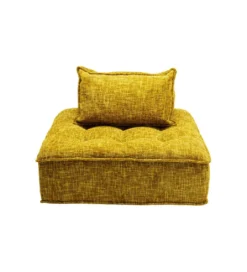 Fotel ELEMENT PORTOFINO 106 cm żółty*KARE