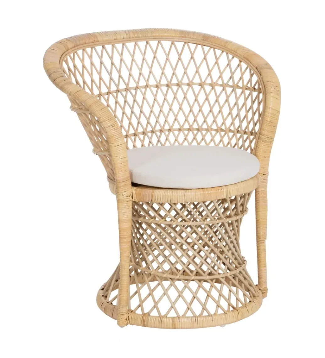 Fotel ENSO 84 cm ratan naturalny*Zona-Design Discount