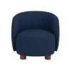 Fotel ESTAMPADO 62 cm granatowy*Zona-Design Sale