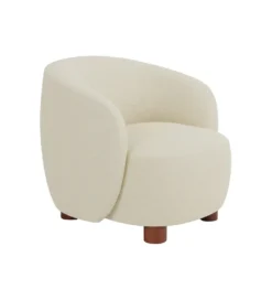 Fotel ESTAMPADO 62 cm kremowy*Zona-Design Outlet