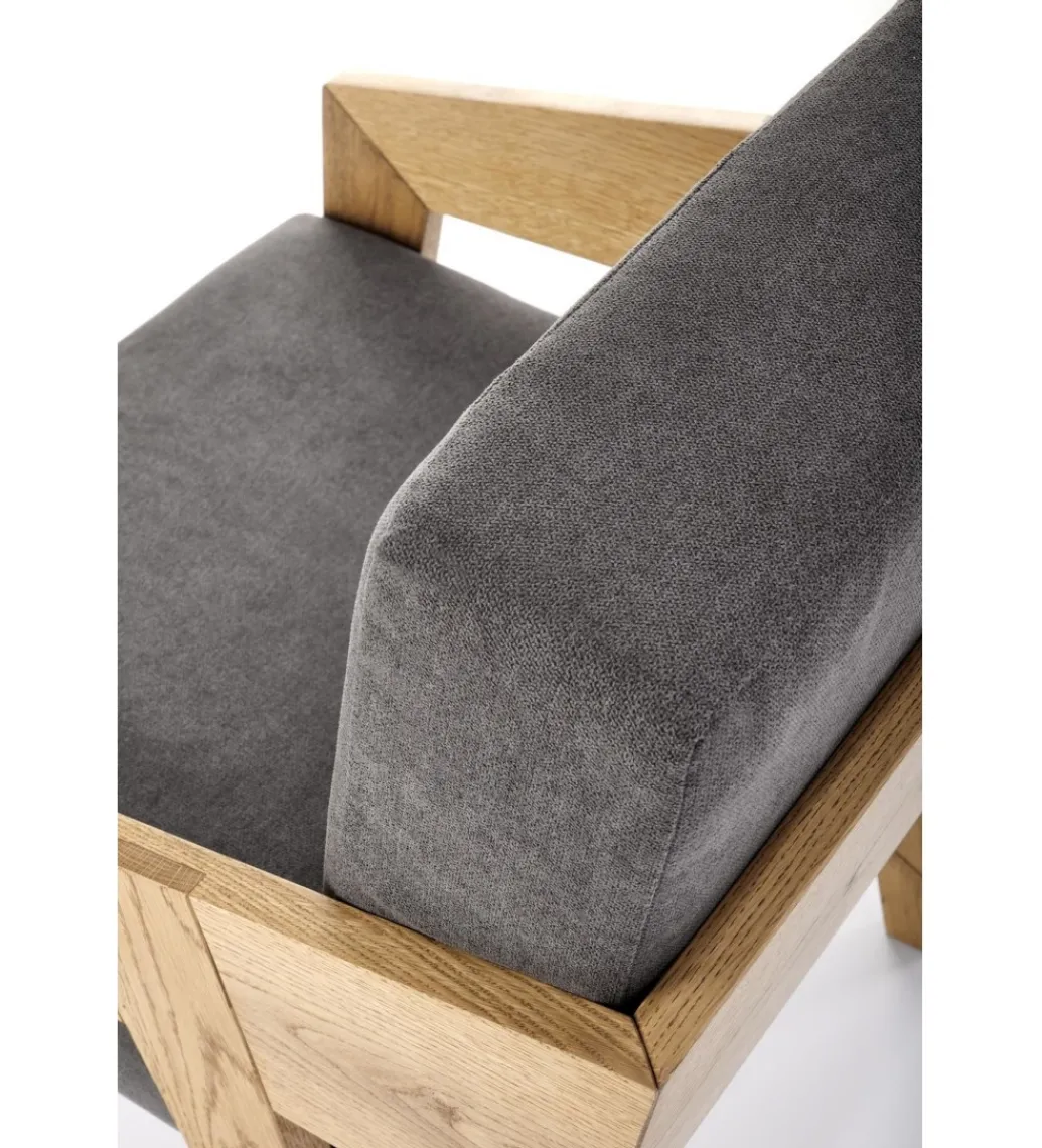 Fotel FREEDOM ciemnoszary*Halmar New