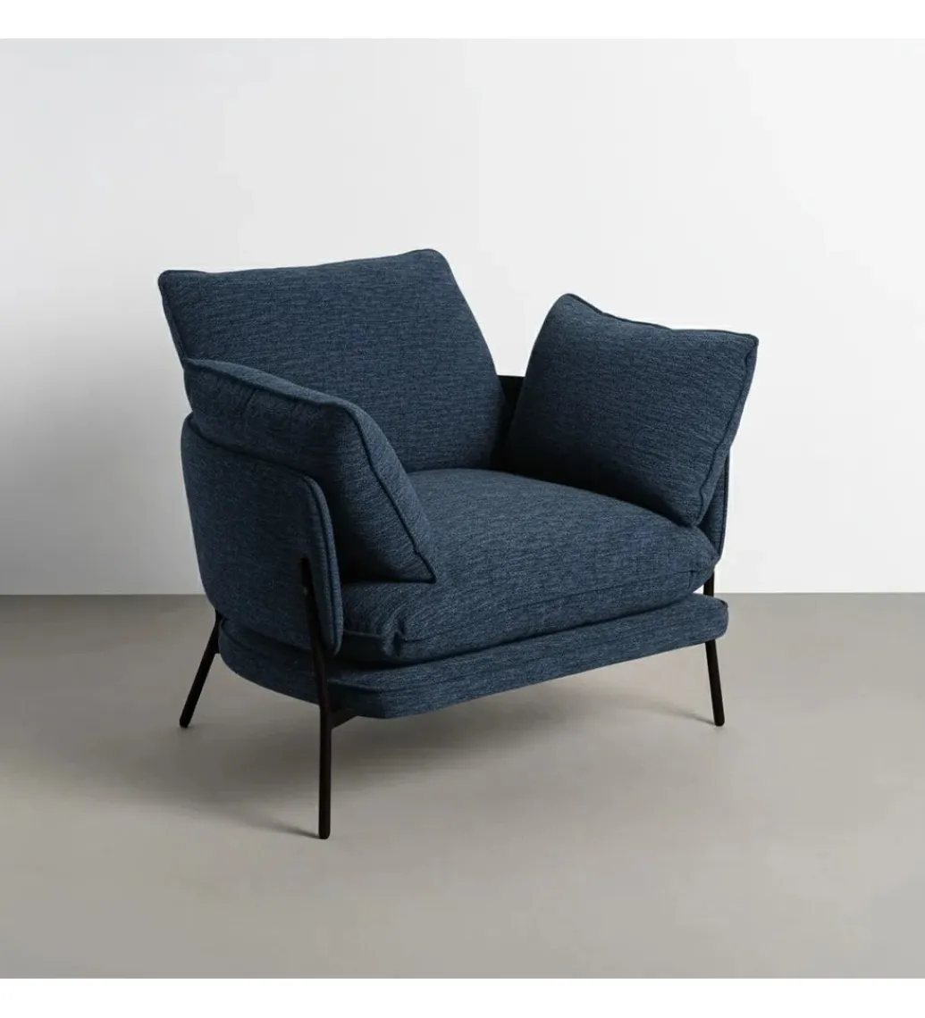 Fotel GAMASTO 79 cm niebieski*Zona-Design Discount