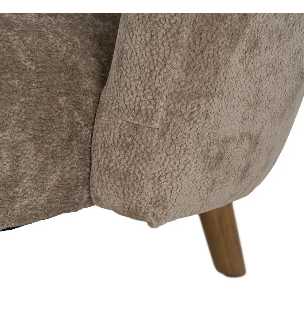 Fotel GRID drewno brzozowe brązowy*Zona-Design Outlet