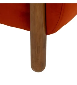 Fotel HERMANEZ 81 cm czerwony*Zona-Design Outlet