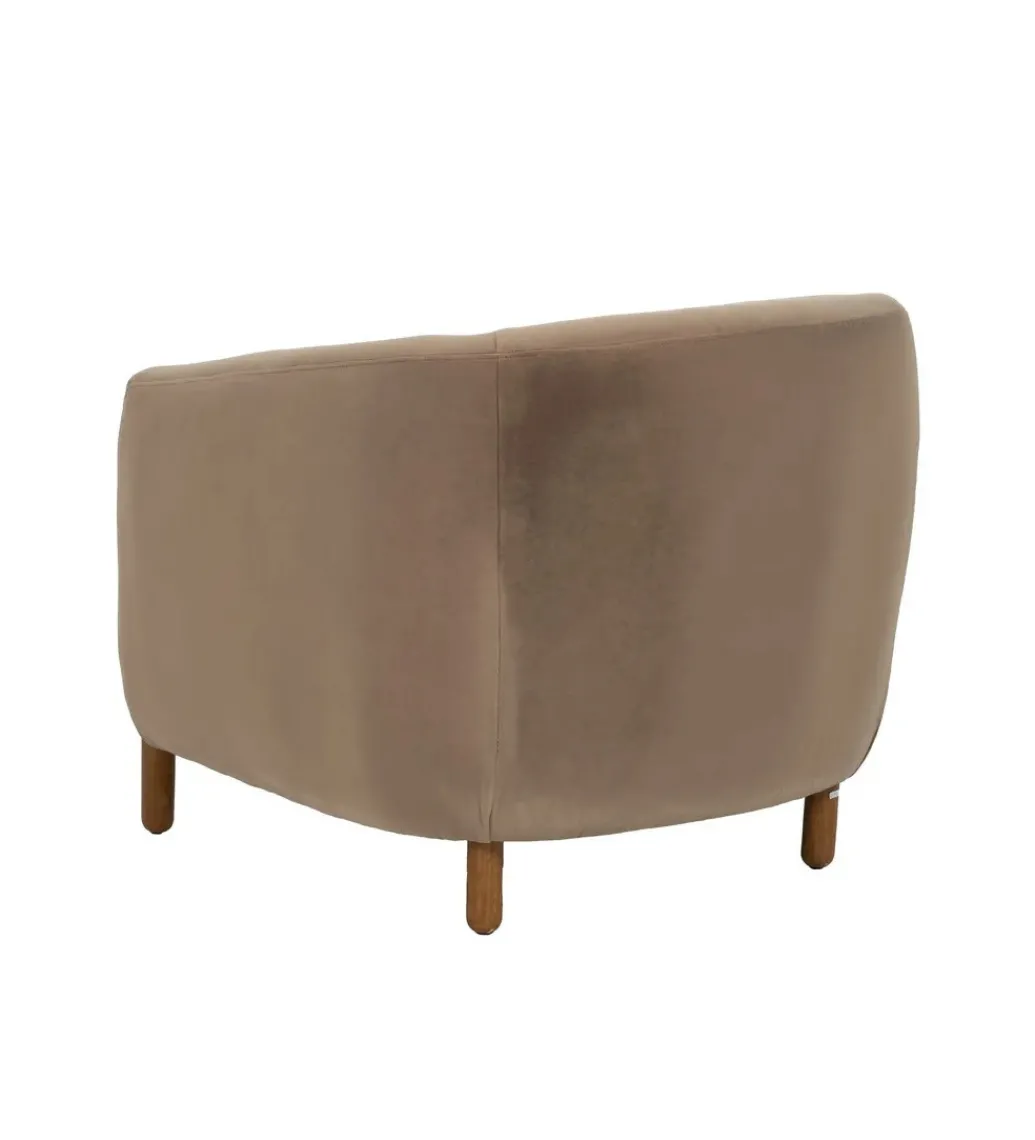 Fotel HERMANEZ 81 cm taupe*Zona-Design Best