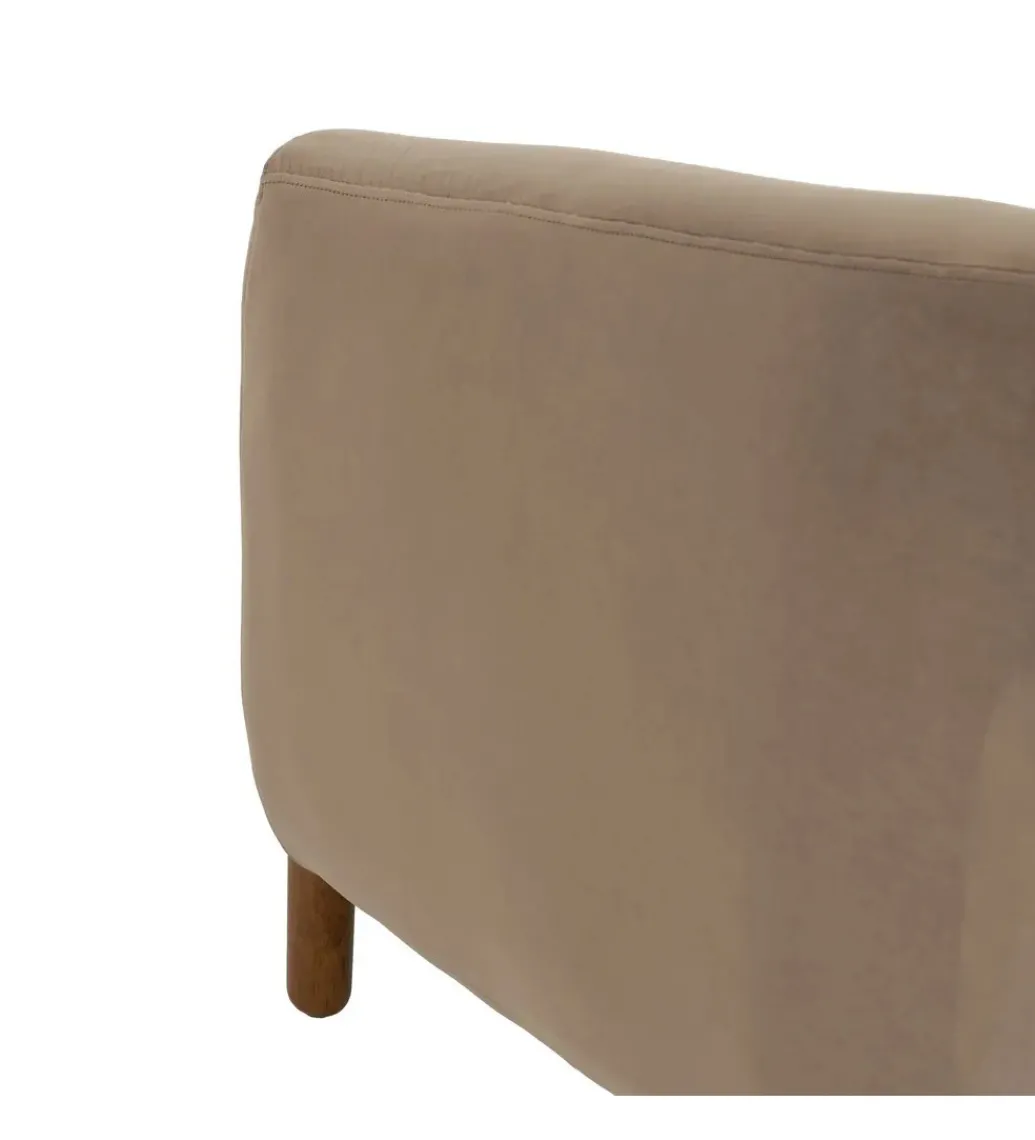 Fotel HERMANEZ 81 cm taupe*Zona-Design Best