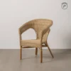 Fotel KERRI ratan piaskowy brąz*Zona-Design Clearance