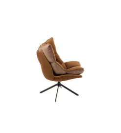 Fotel KOASTER brązowy*J-Line Outlet
