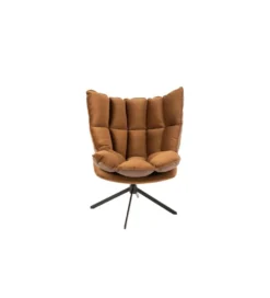 Fotel KOASTER brązowy*J-Line Outlet